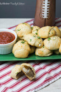 Meatball Crescent Bites