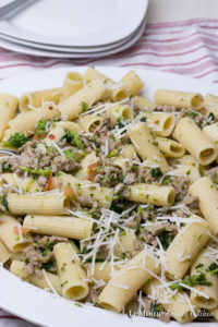Rigatoni with Sausage & Broccoli Rabe