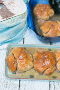 Easy Peach Dumplings