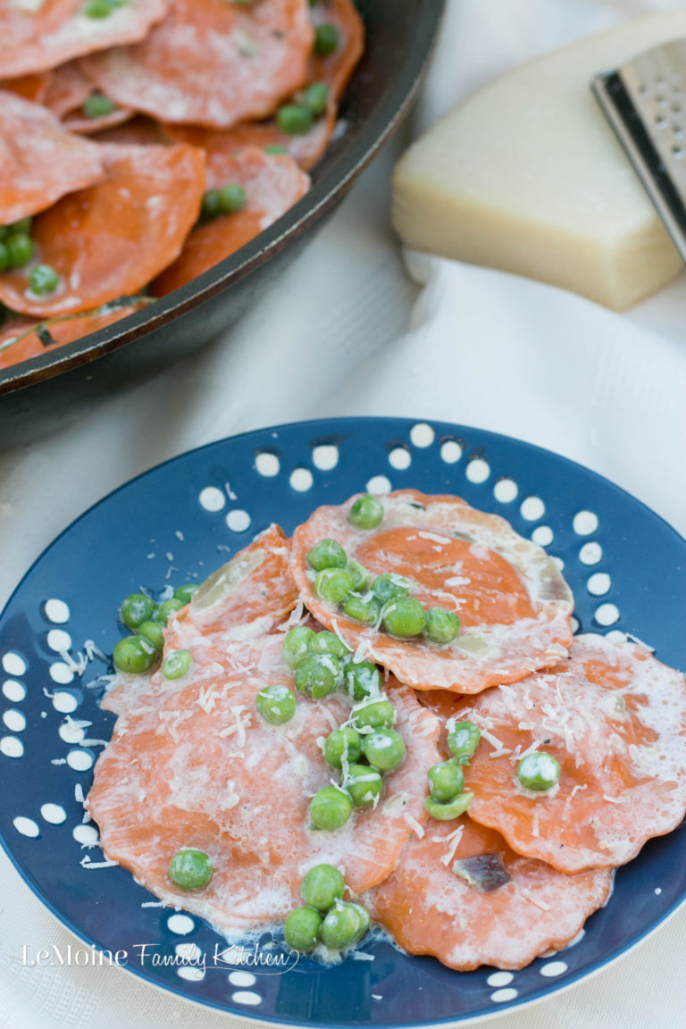 Butternut Squash Ravioli in a Light Cream Sauce LeMoine Family Kitchen