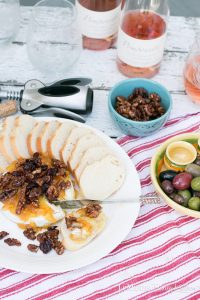 Baked Brie with Orange Marmalade, Walnuts & Cranberries