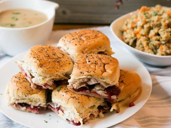 Turkey & Cranberry Sliders