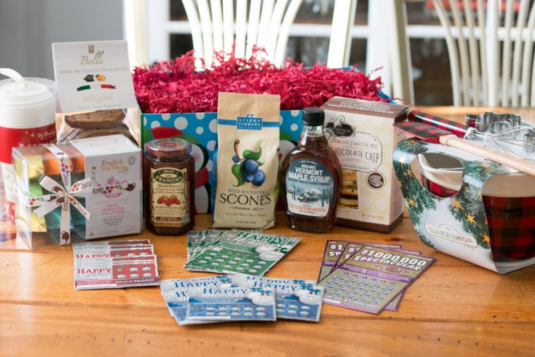 Breakfast Lovers Gift Basket with NJ Lottery LeMoine Family Kitchen