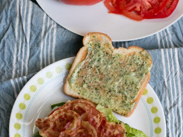 Pancetta, Lettuce and Tomato